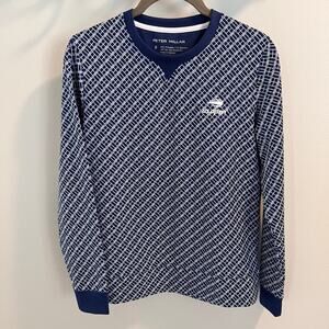 Peter Millar Women's US Open Patterned Lightweight Pullover Top Size S